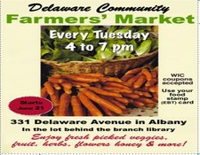 Delaware Community Farmers' Market, Albany NY