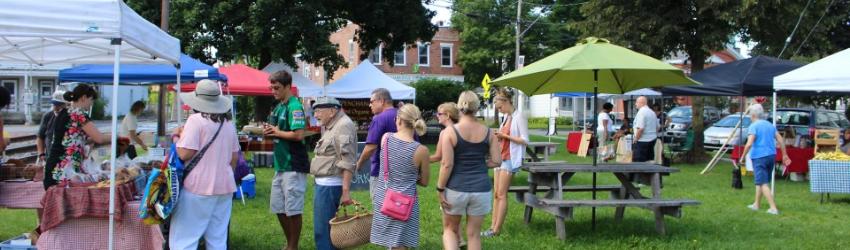 Farm Fresh Food at the Cambridge Valley Farmers' Market