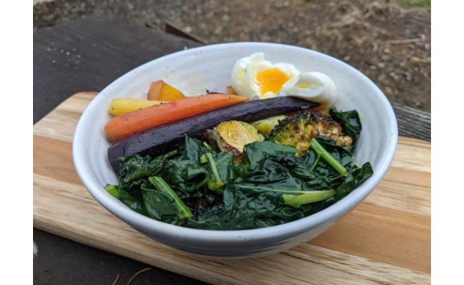 Winter Vegetable Grain Bowl