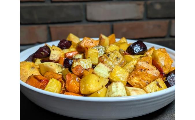 Roasted Root Vegetables with Fresh Herbs