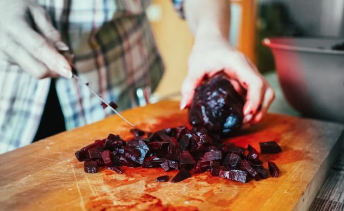 Simple Sauteed Beets