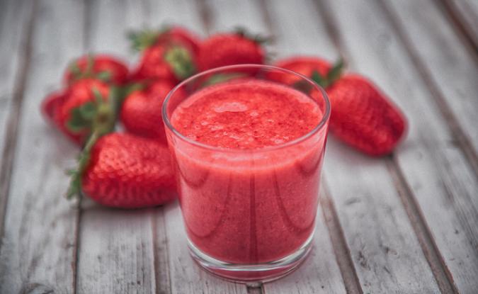 Strawberry Fruit Smoothie